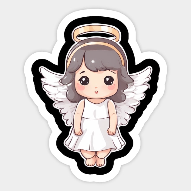 Kawaii Angel Sticker by animegirlnft